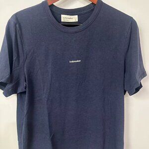 Icebreaker Merino Wool T-Shirt - Men’s L - Navy